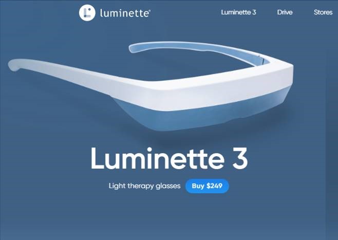Luminette 3 (light therapy glasses)
